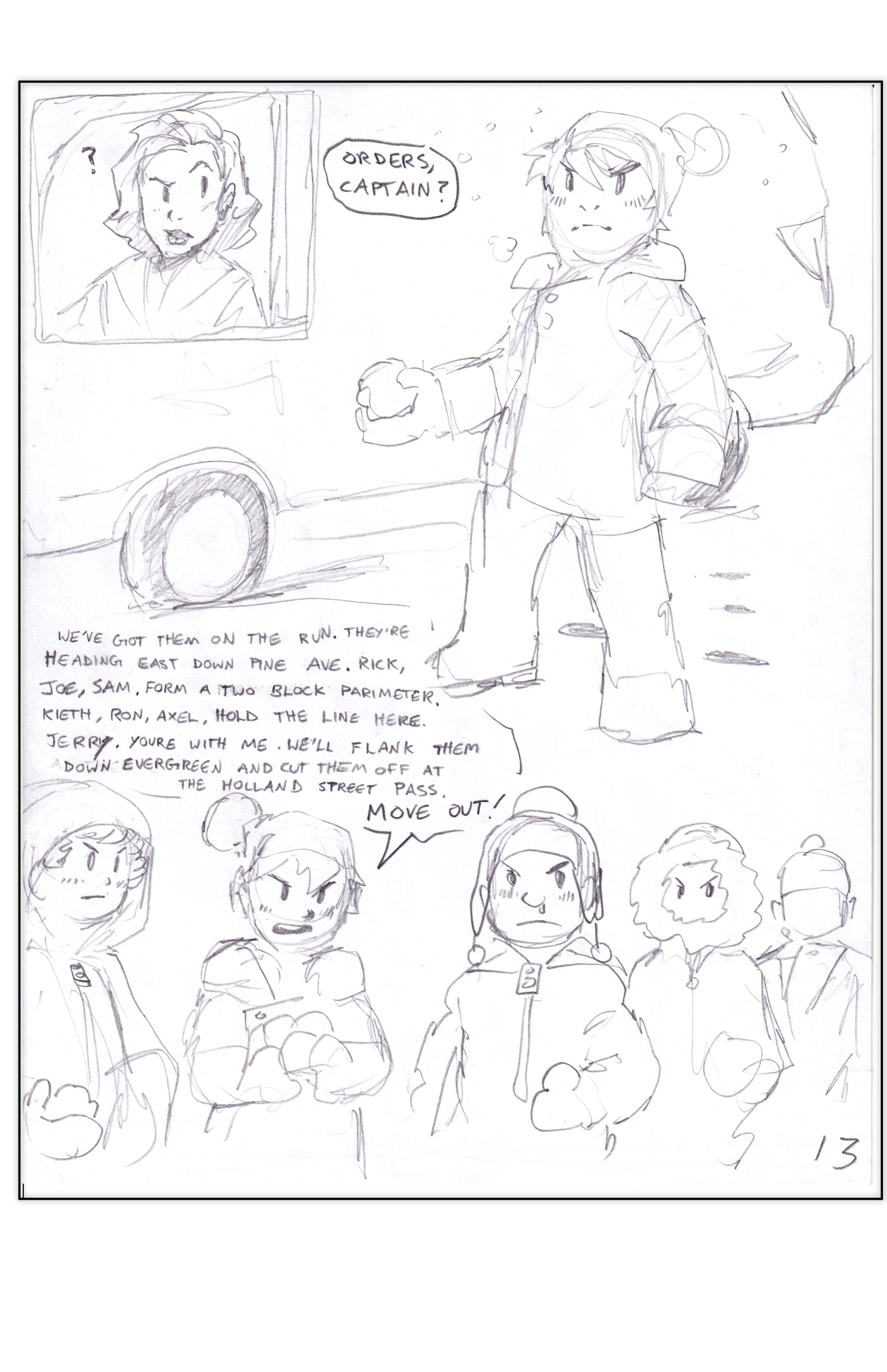 Sons of Winter Comic Page 13