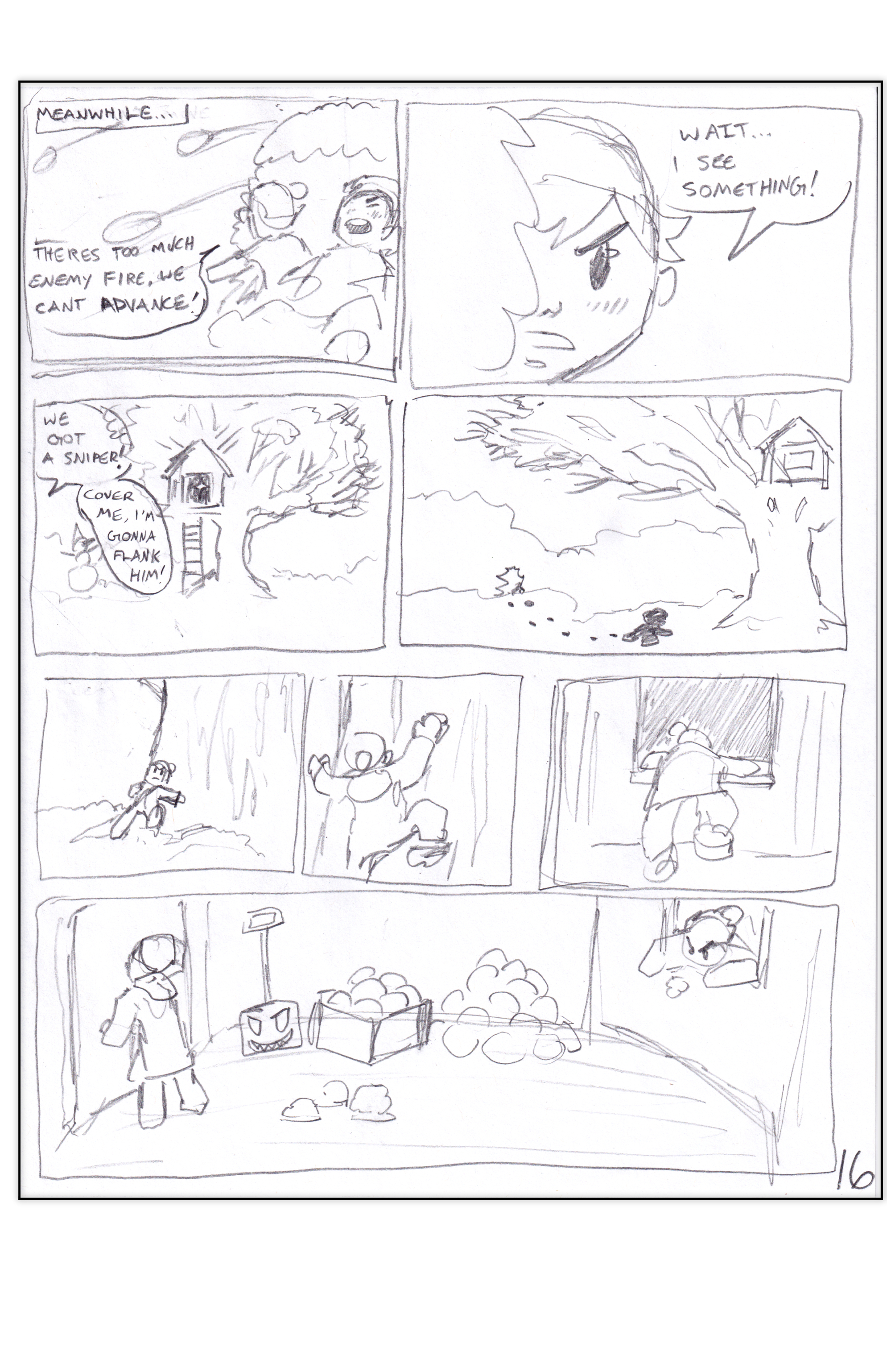 Sons of Winter Comic Page 16