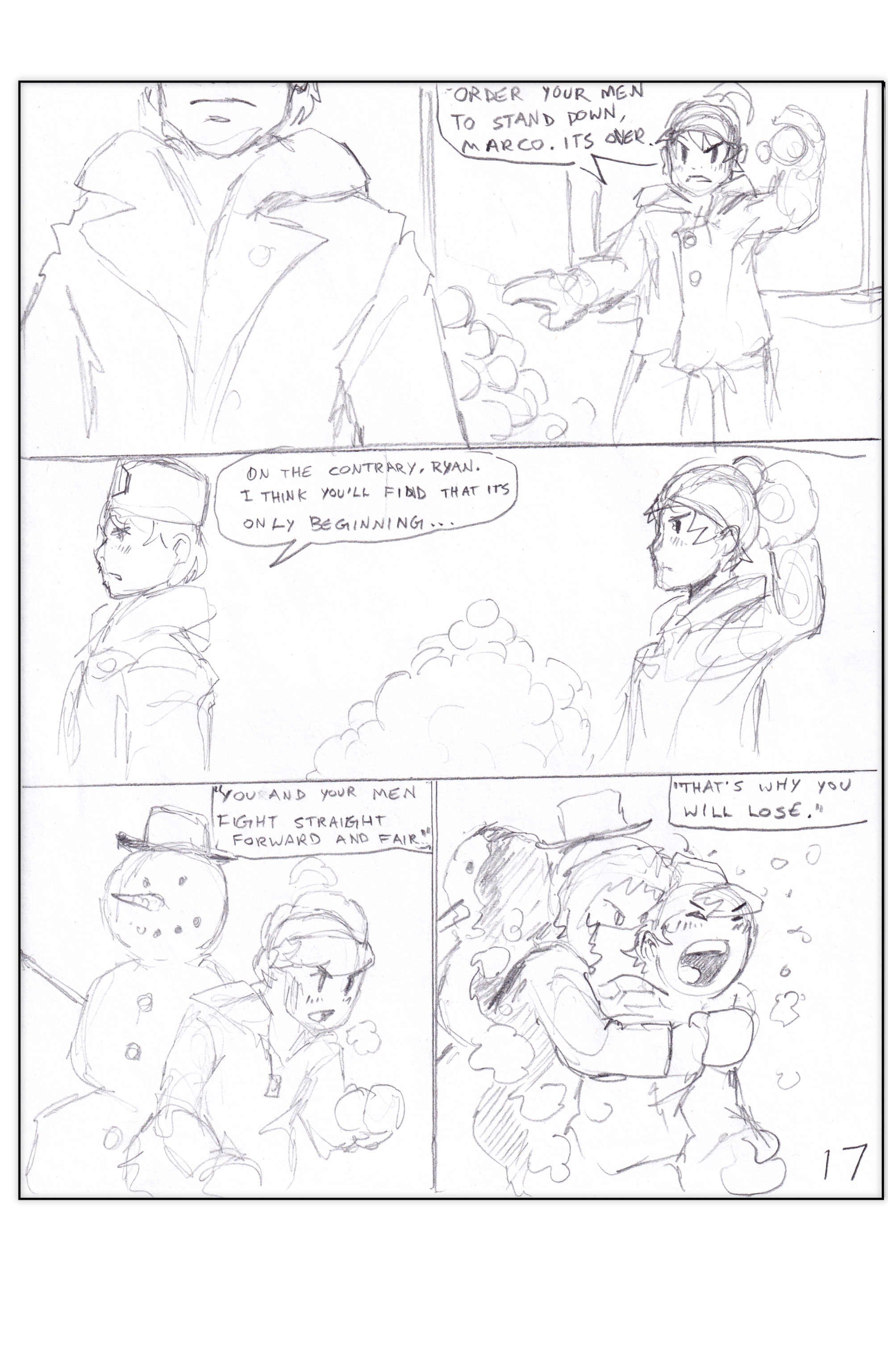 Sons of Winter Comic Page 17