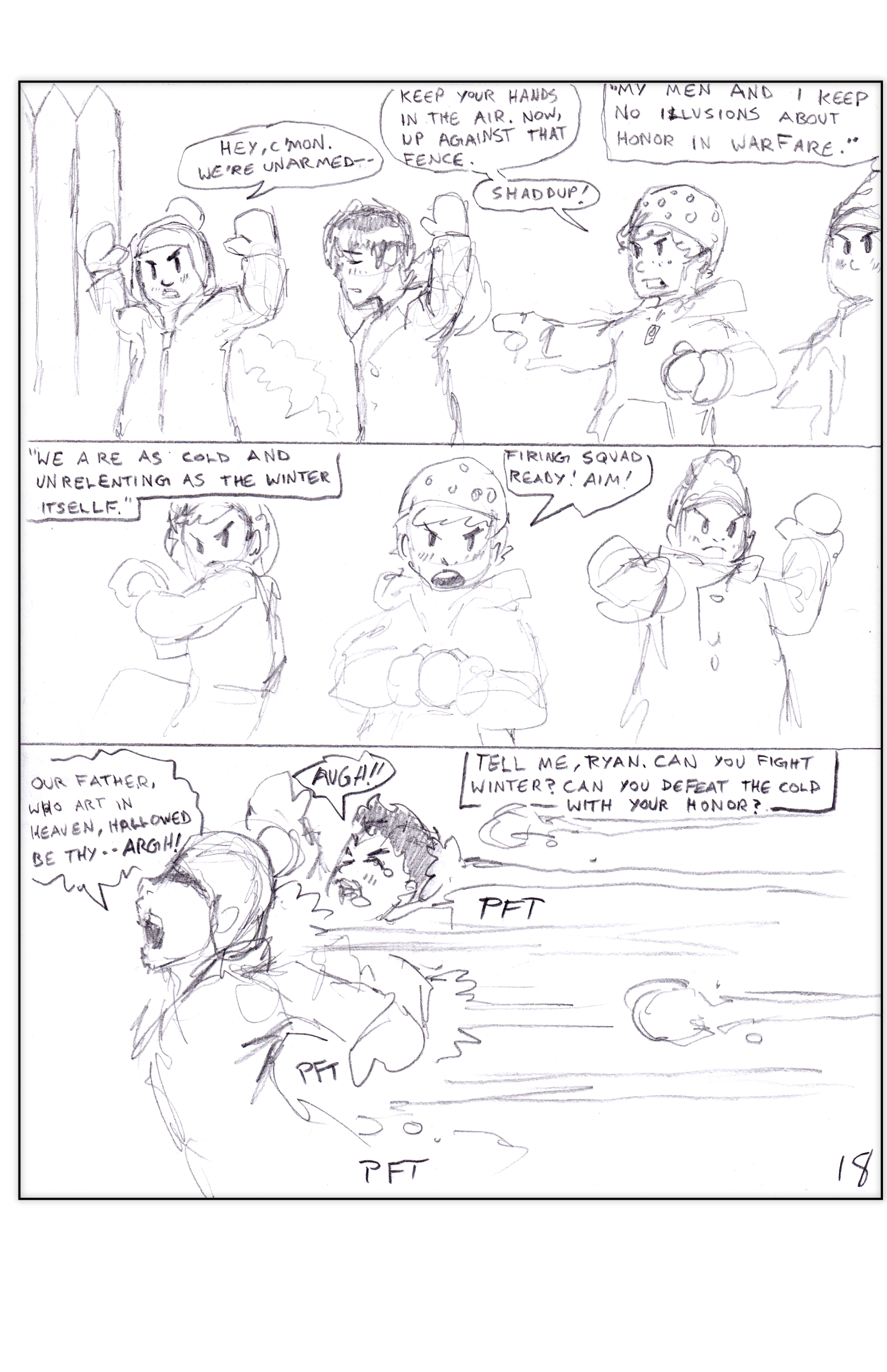 Sons of Winter Comic Page 18