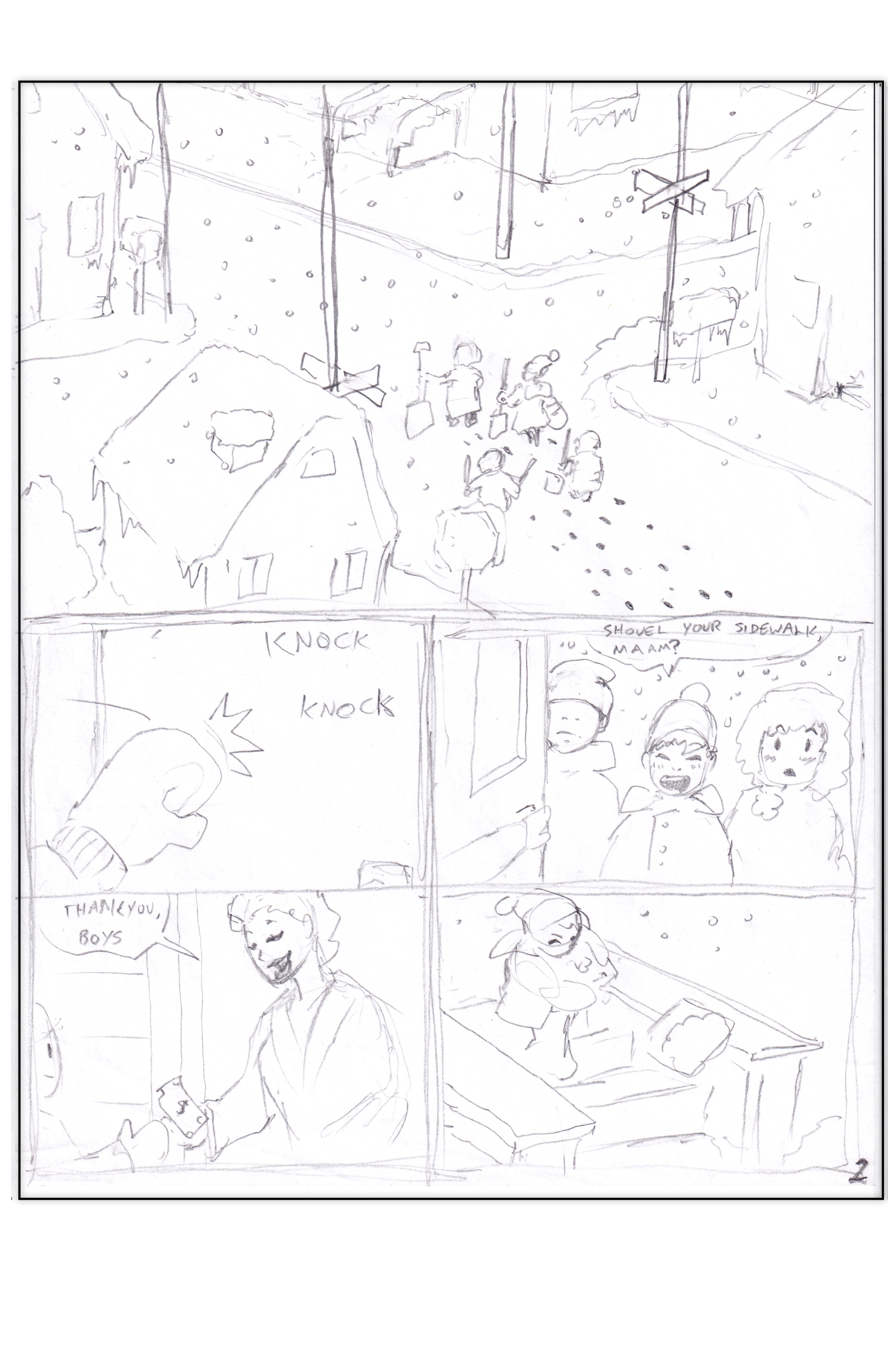Sons of Winter Comic Page 2