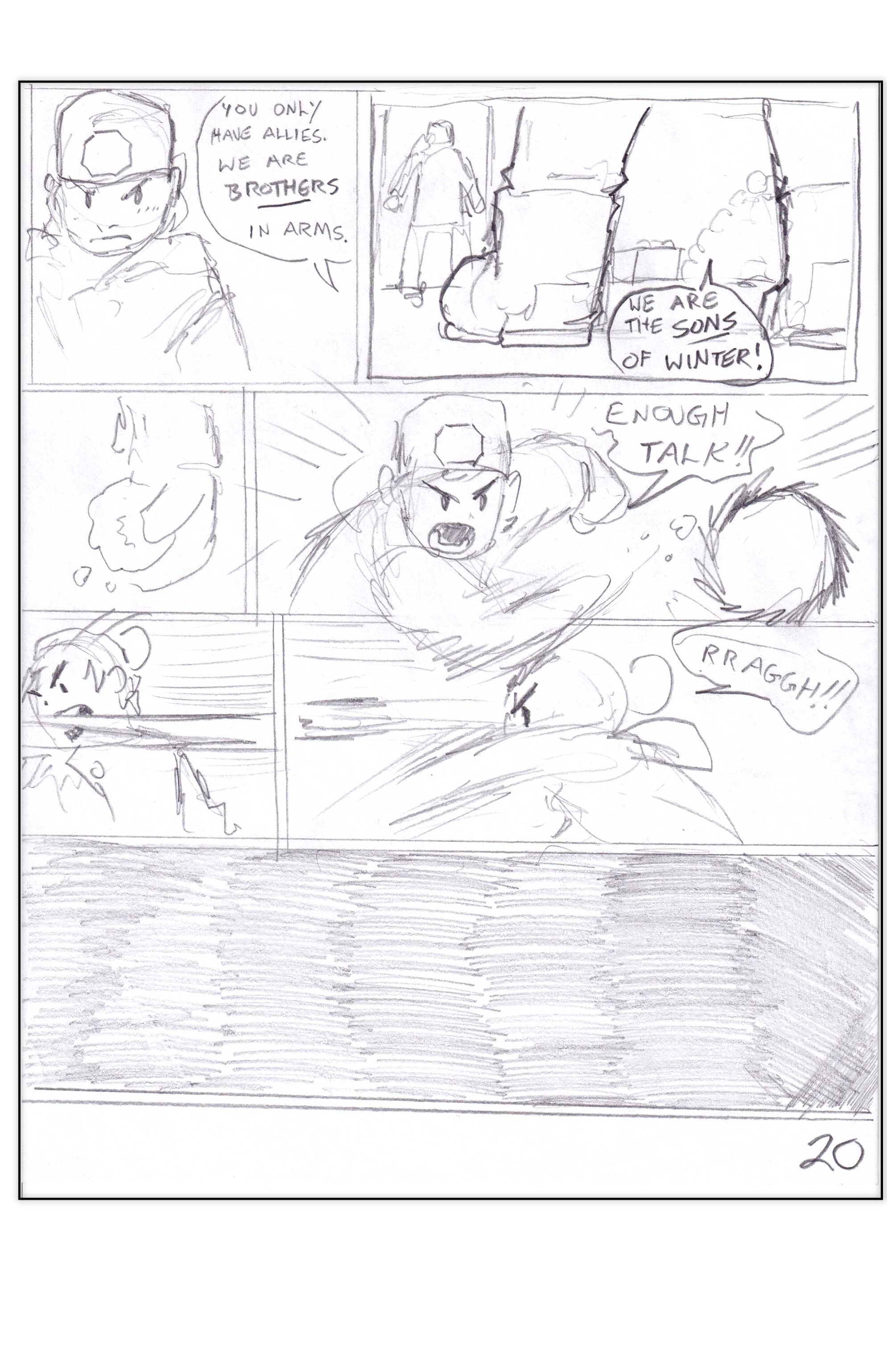Sons of Winter Comic Page 20