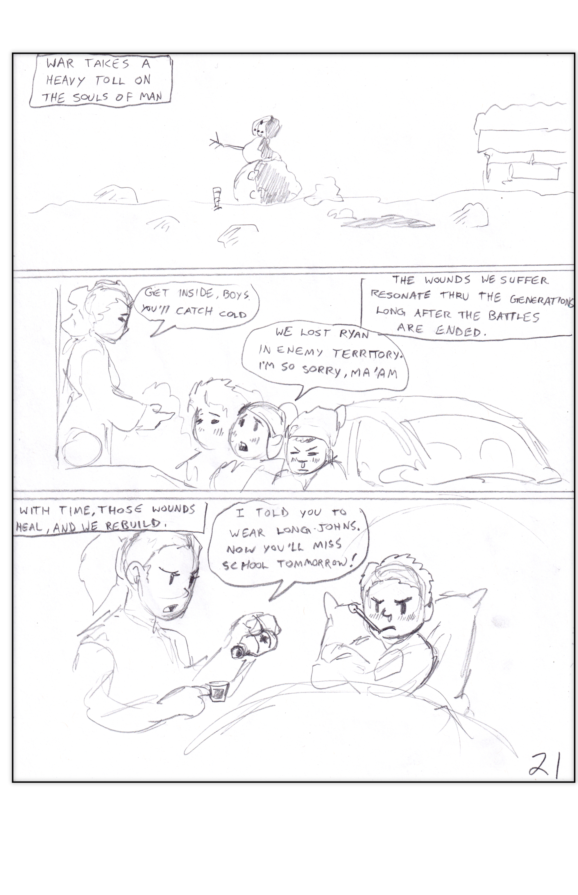 Sons of Winter Comic Page 21