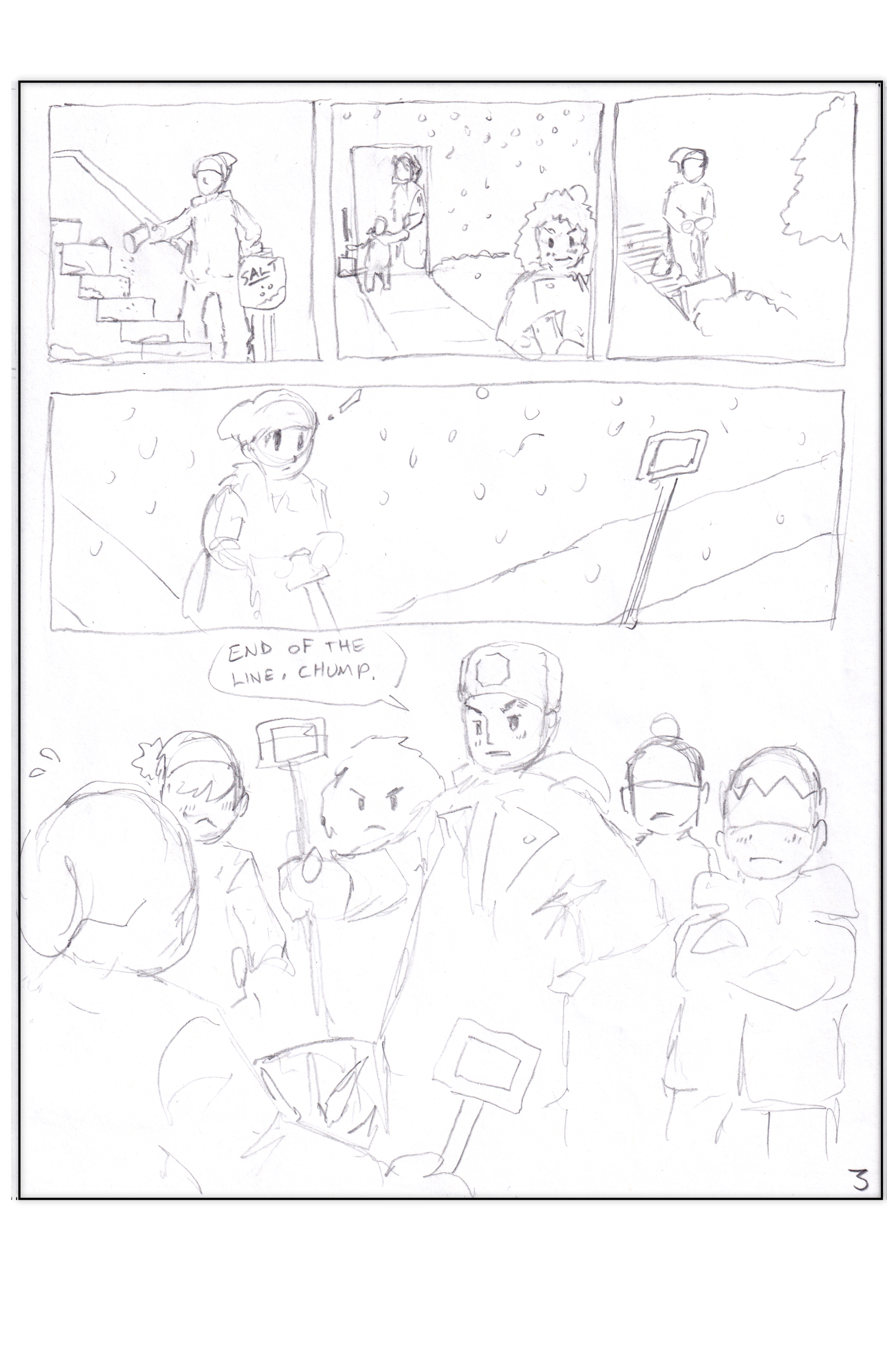 Sons of Winter Comic Page 3