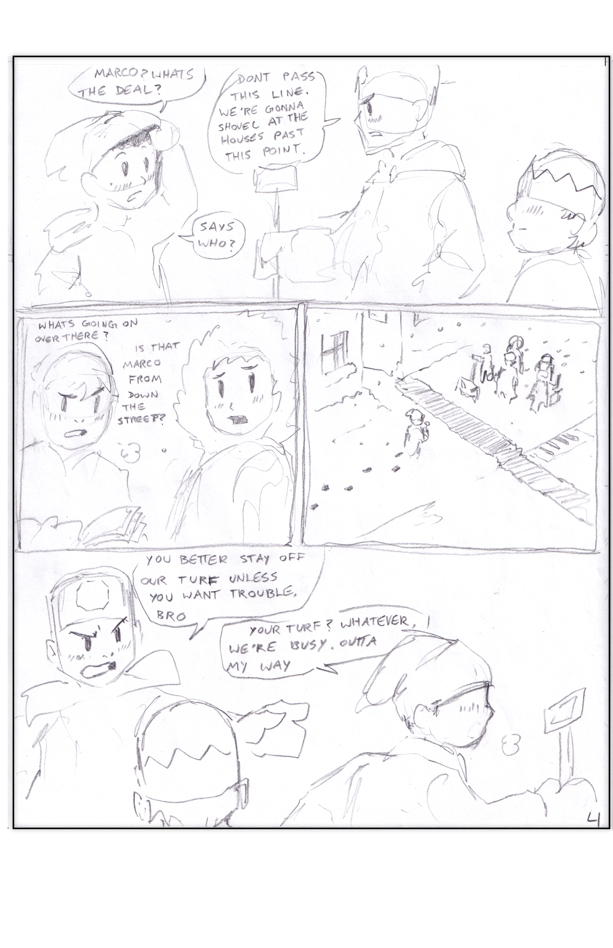 Sons of Winter Comic Page 4