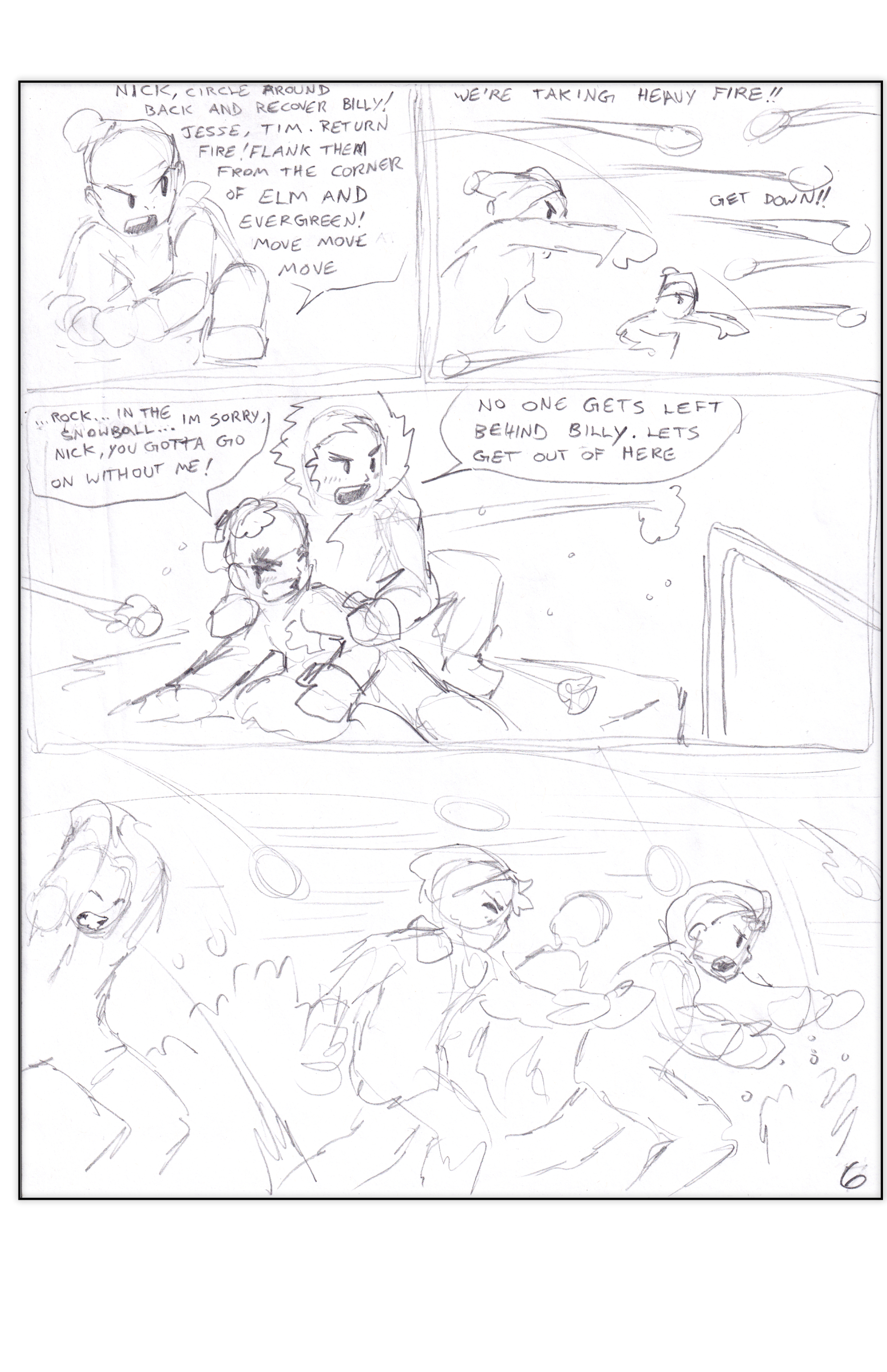 Sons of Winter Comic Page 6