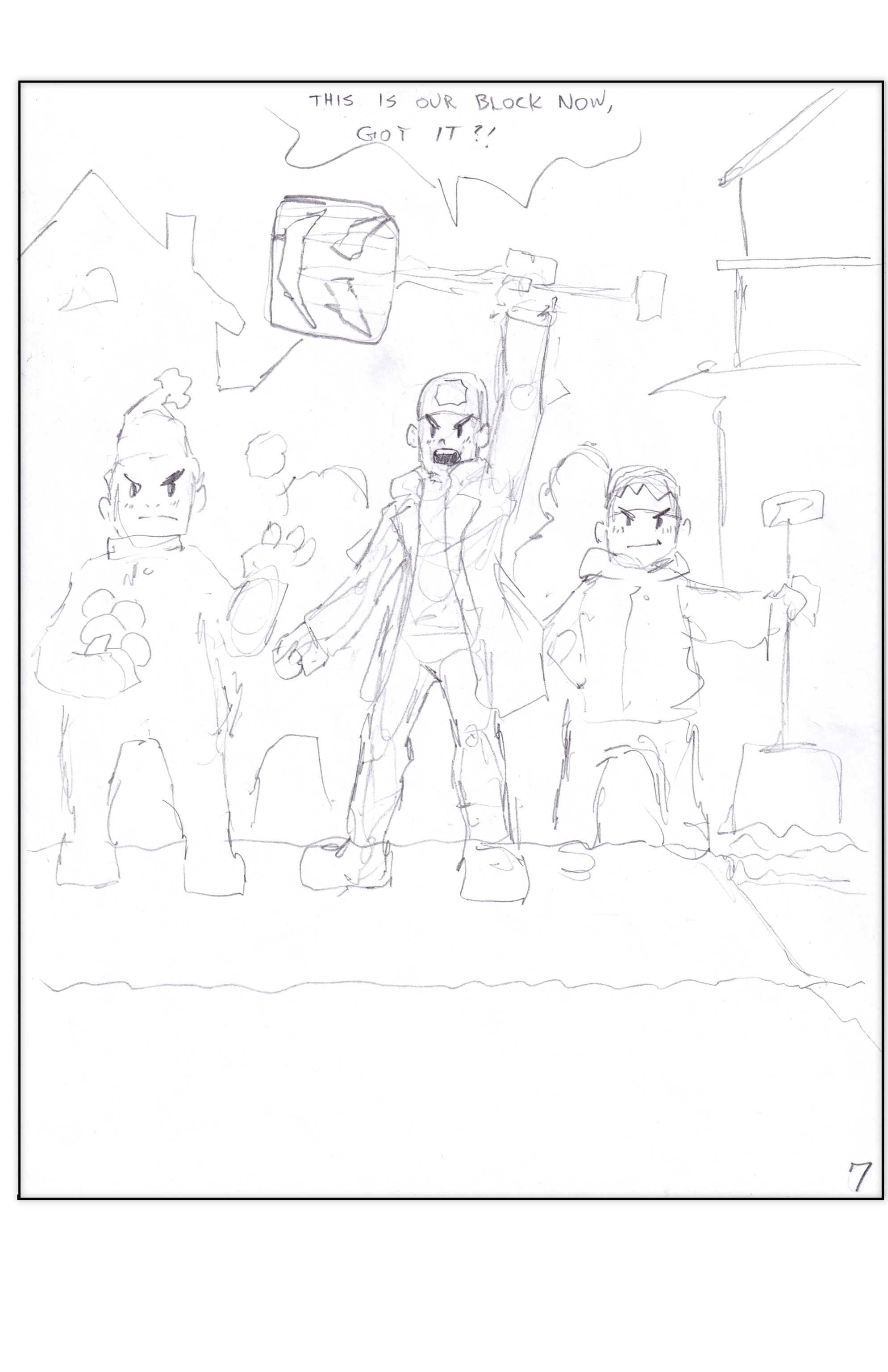Sons of Winter Comic Page 7