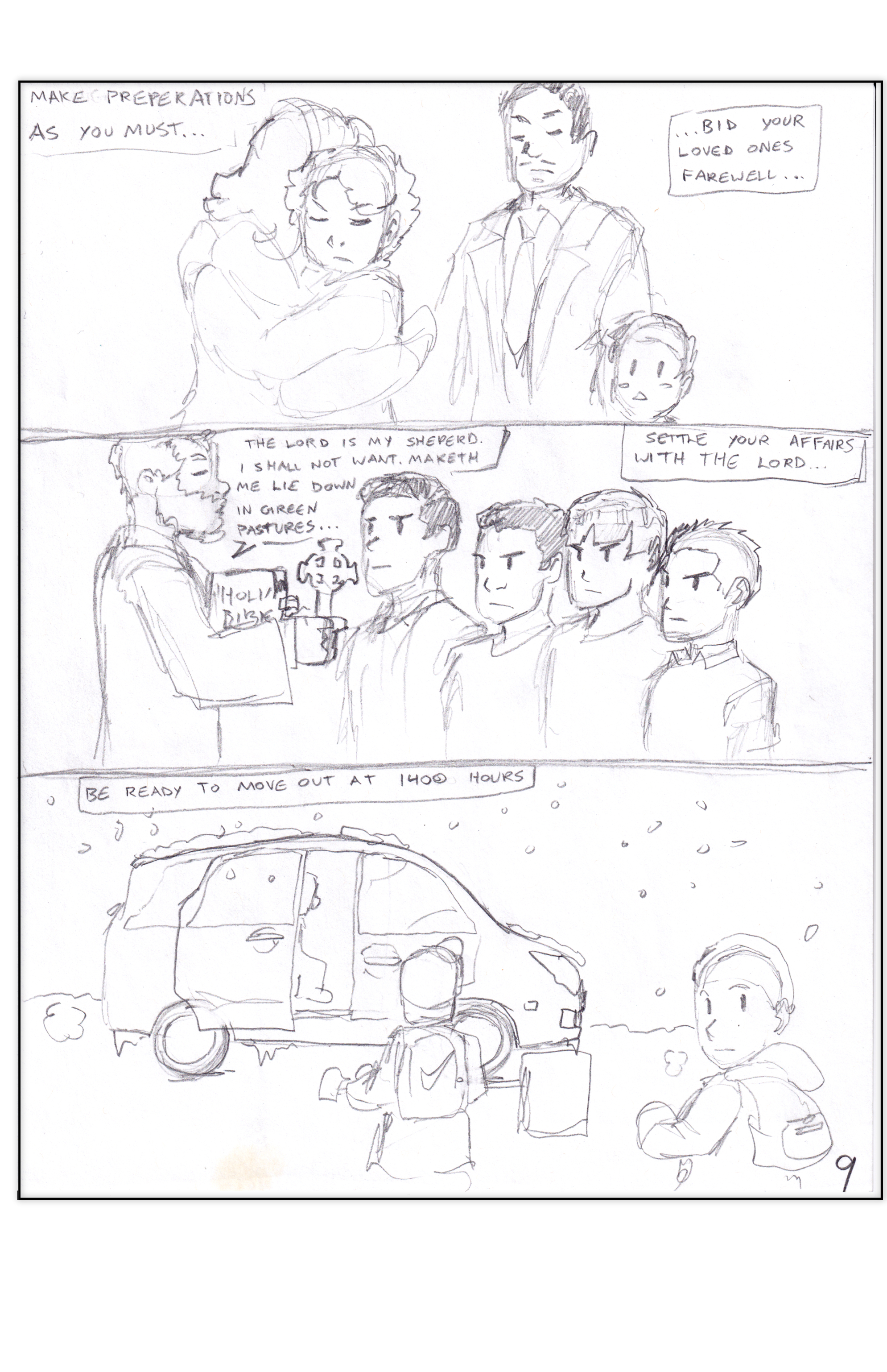 Sons of Winter Comic Page 9