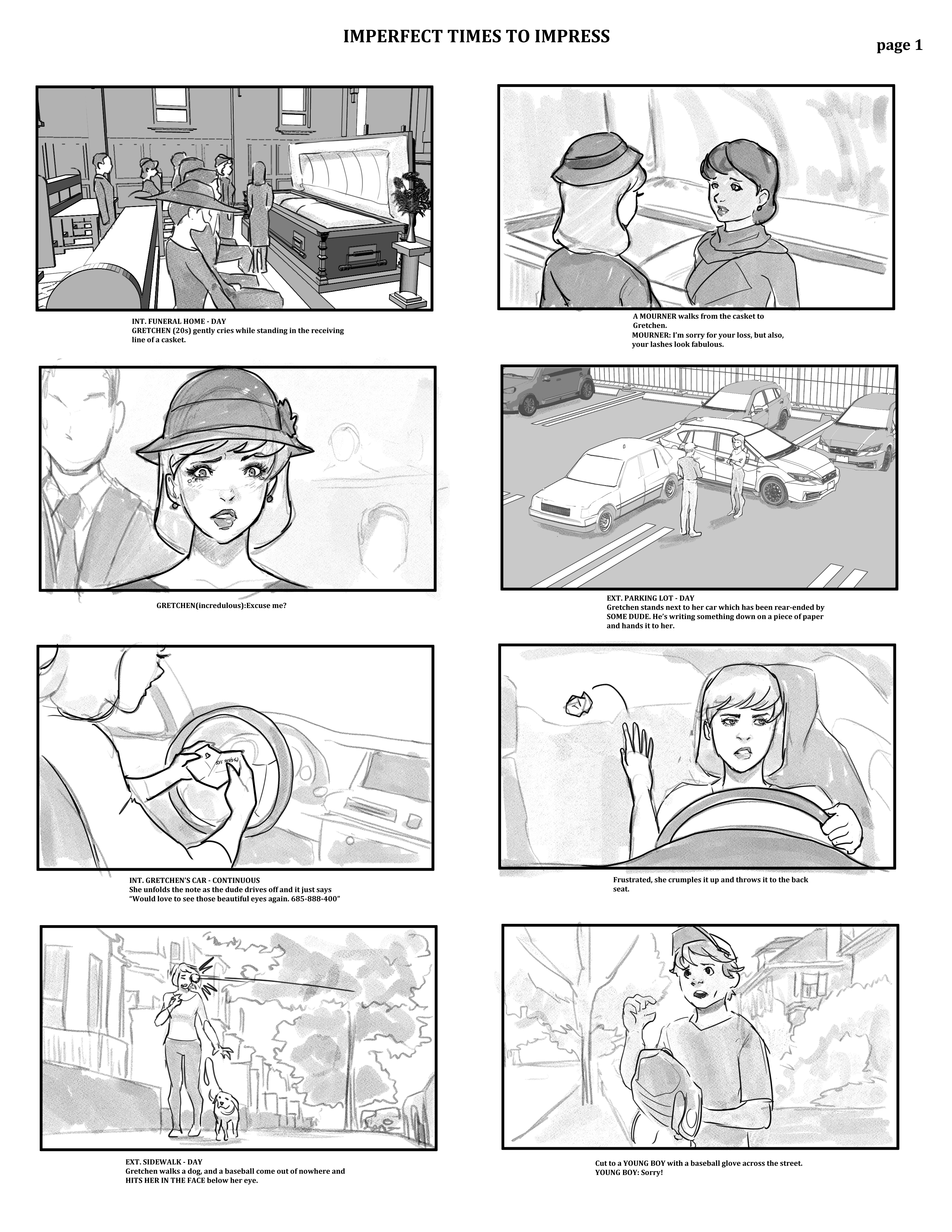 imPRESS Storyboards – Imperfect Times to Impress 1
