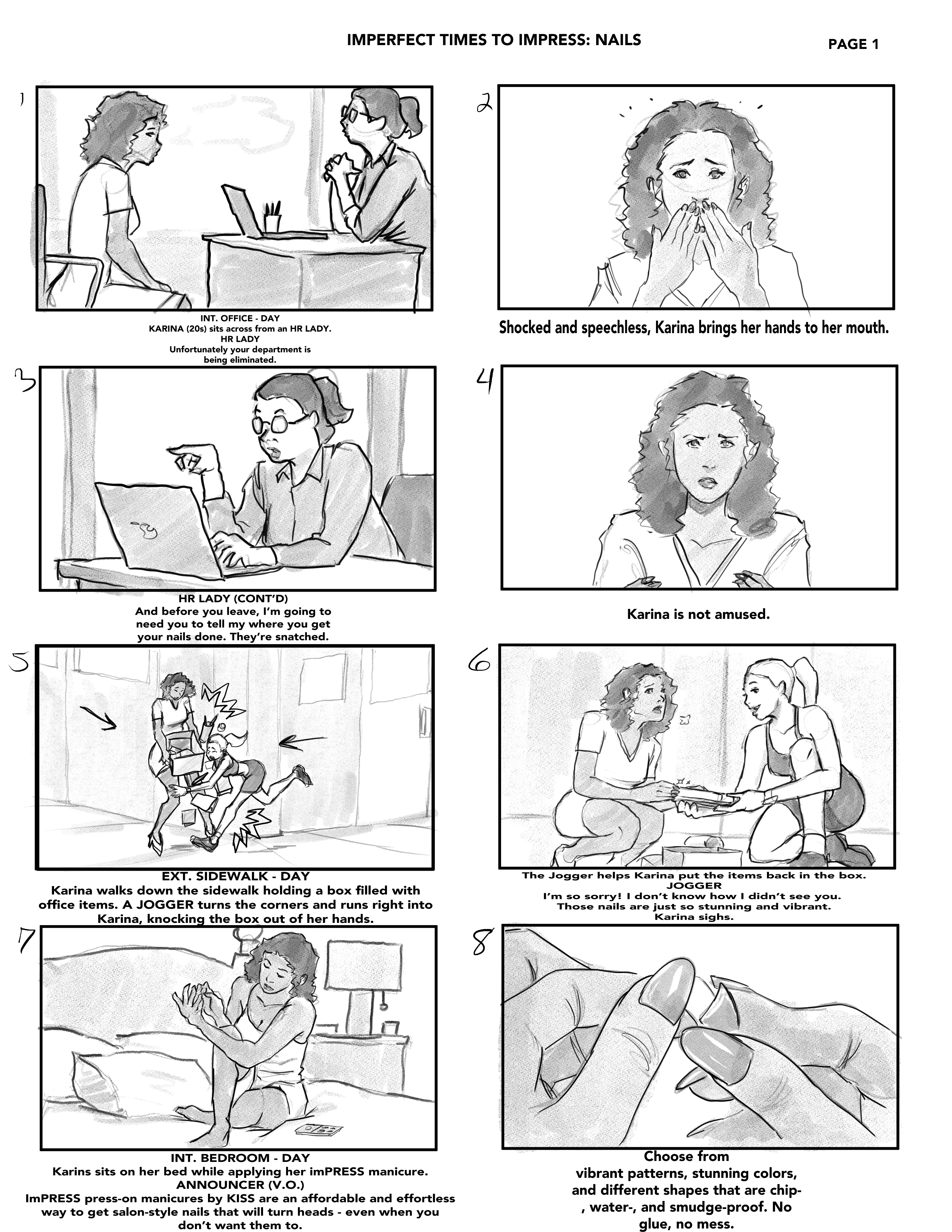 imPRESS Storyboards – Imperfect Times to Impress Nails 1