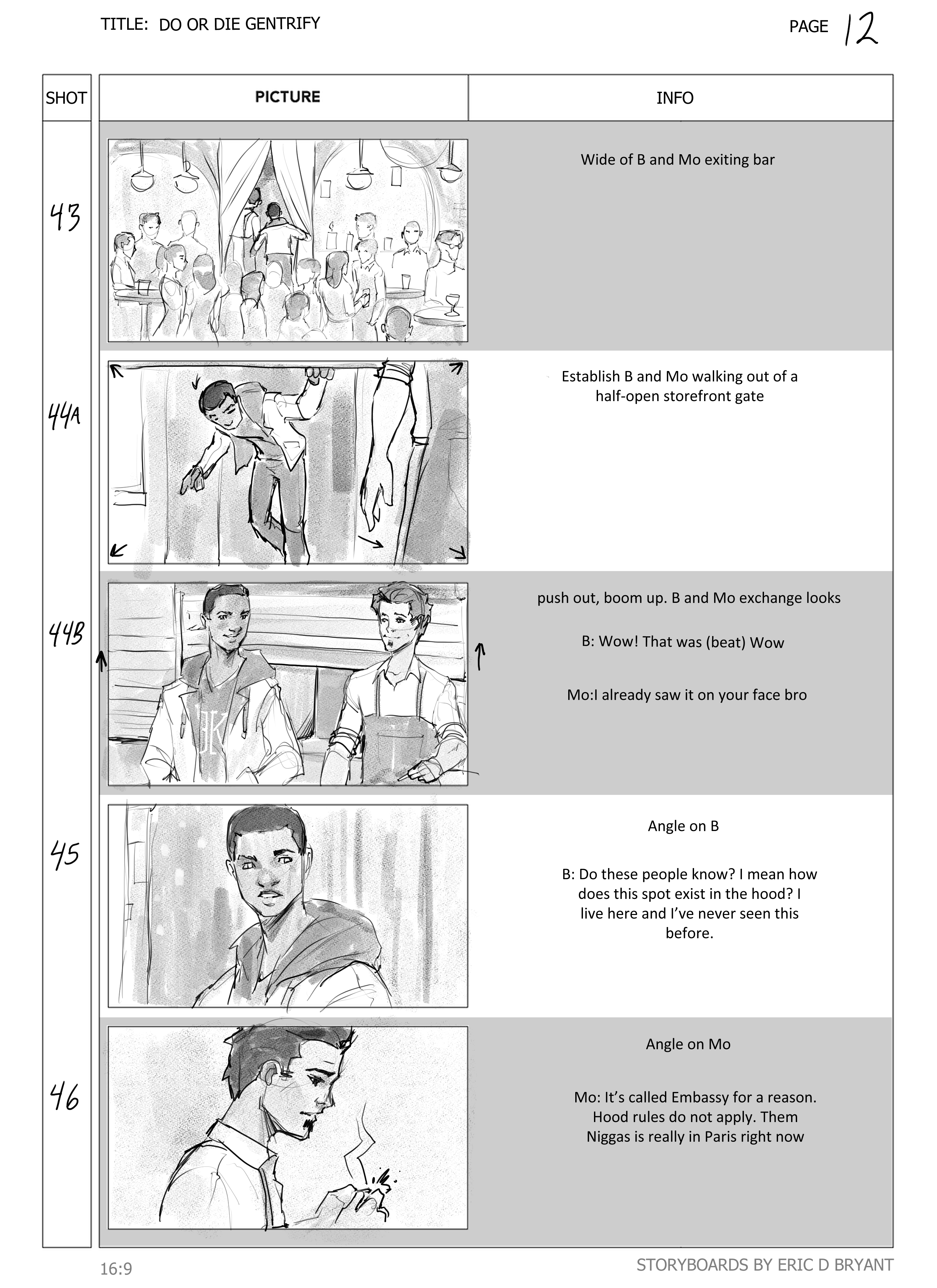 Do or Die Storyboards – Page 12