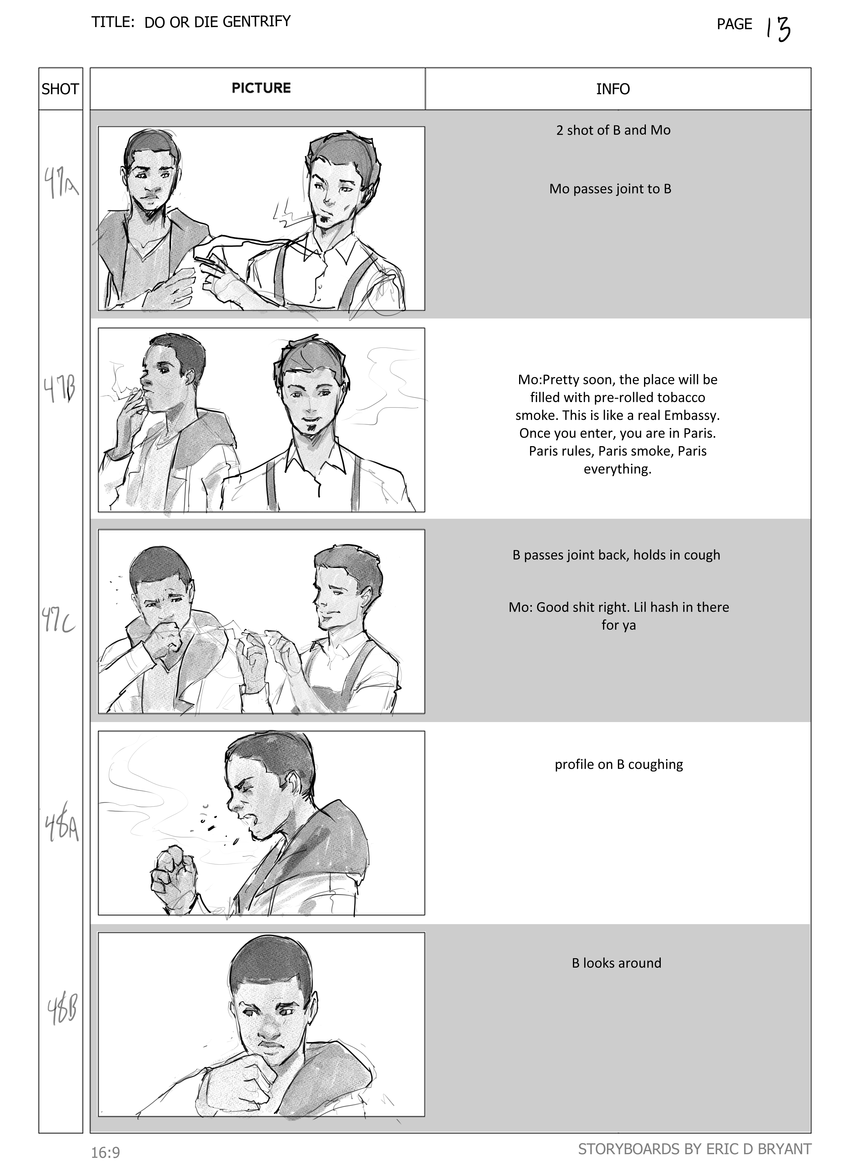 Do or Die Storyboards – Page 13